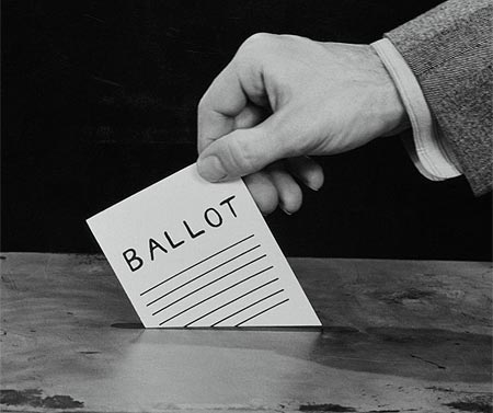 vote ballot