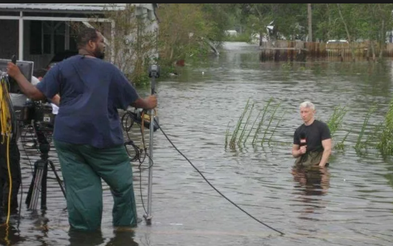 CNN Florence Flooding Ditch Anderson Cooper