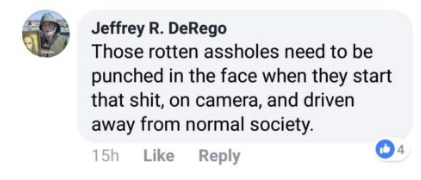 DeRego punch them in the face