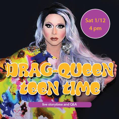 Drag Queen Time Nashua Library