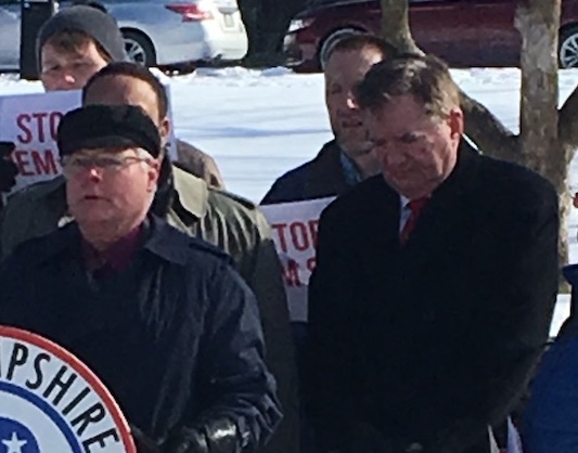 Hon. Dan Itse and NHGOP chairman Steve Stepanek