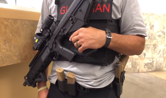 FL School guardsman armed