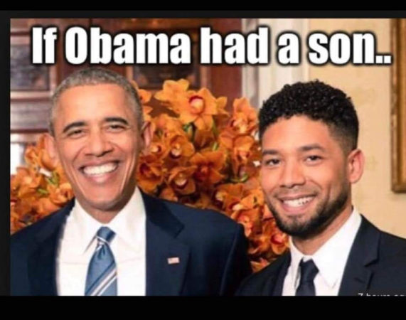 if obama had a son Jussie Smollett
