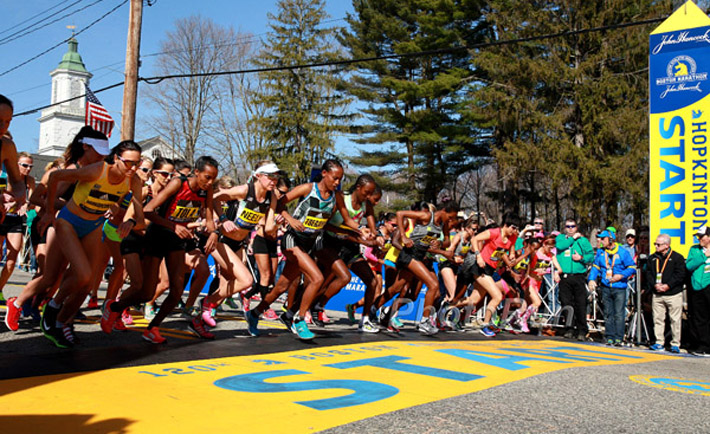 2016 Boston Marathon Women
