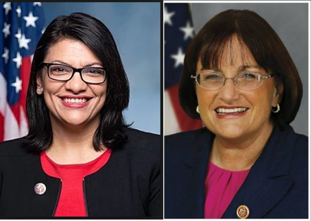 Rashida Tlaib and Ann Kuster