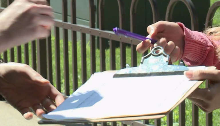 petition clipboard signature