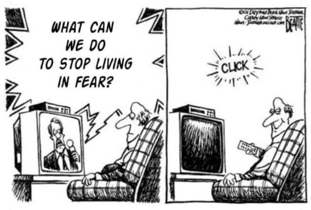 How to stop living in fear