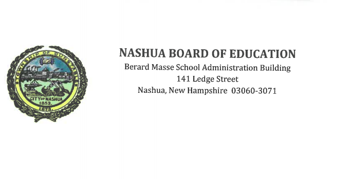 Nashua Board of Education Letterhead