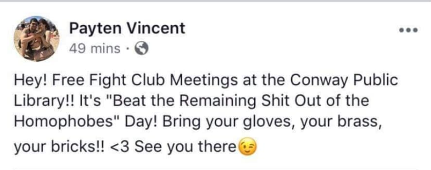 Payten Vincent - Left wing Violence