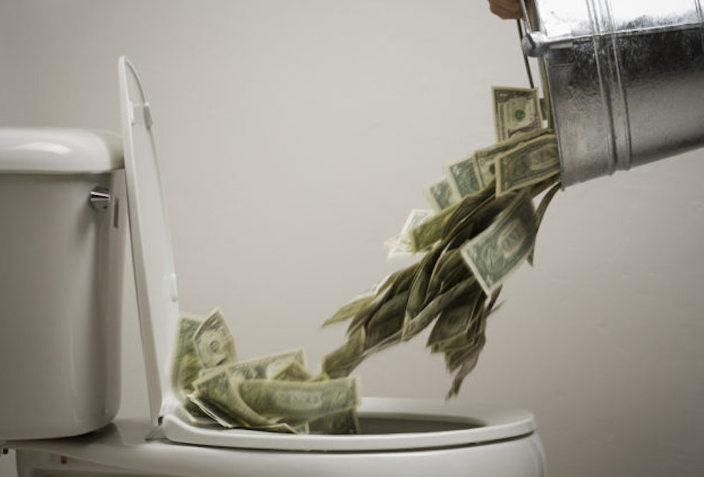 Flushing-Money-down-the-toilet