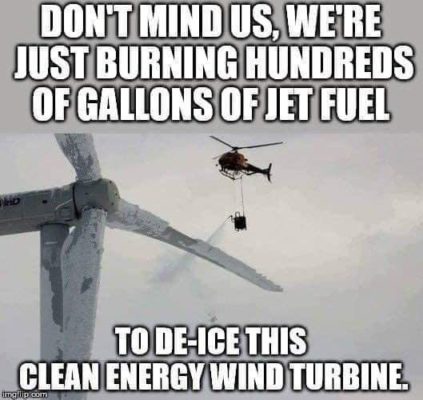 De-ice Windmills
