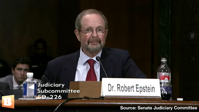 Dr Robert Epstein Google election interference