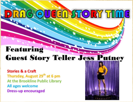 Brookline NH Drag Queen Storytime