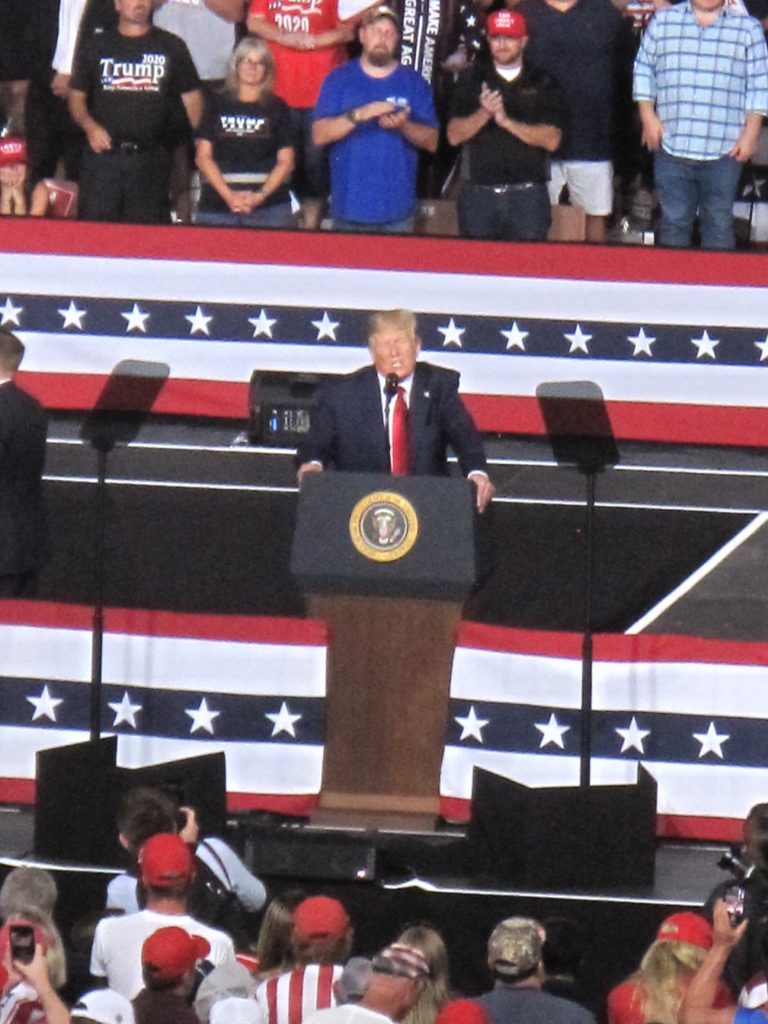 President Trump Manchester NH
