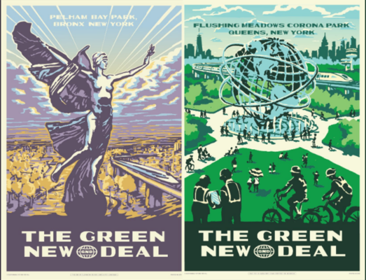 AOC Green New Deal Propaganda