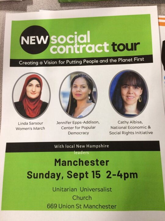 Linda Sarsour New Social Contract Tour