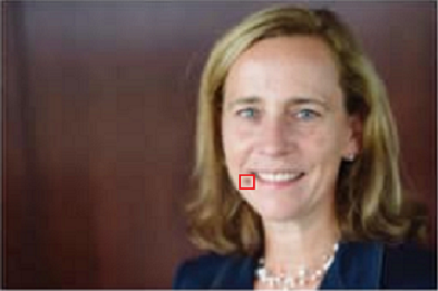 Joyce Craig beauty mark