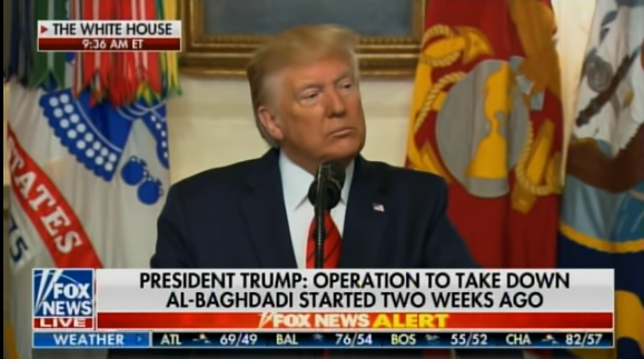 Trump Press conference on Al Baghdadi raid