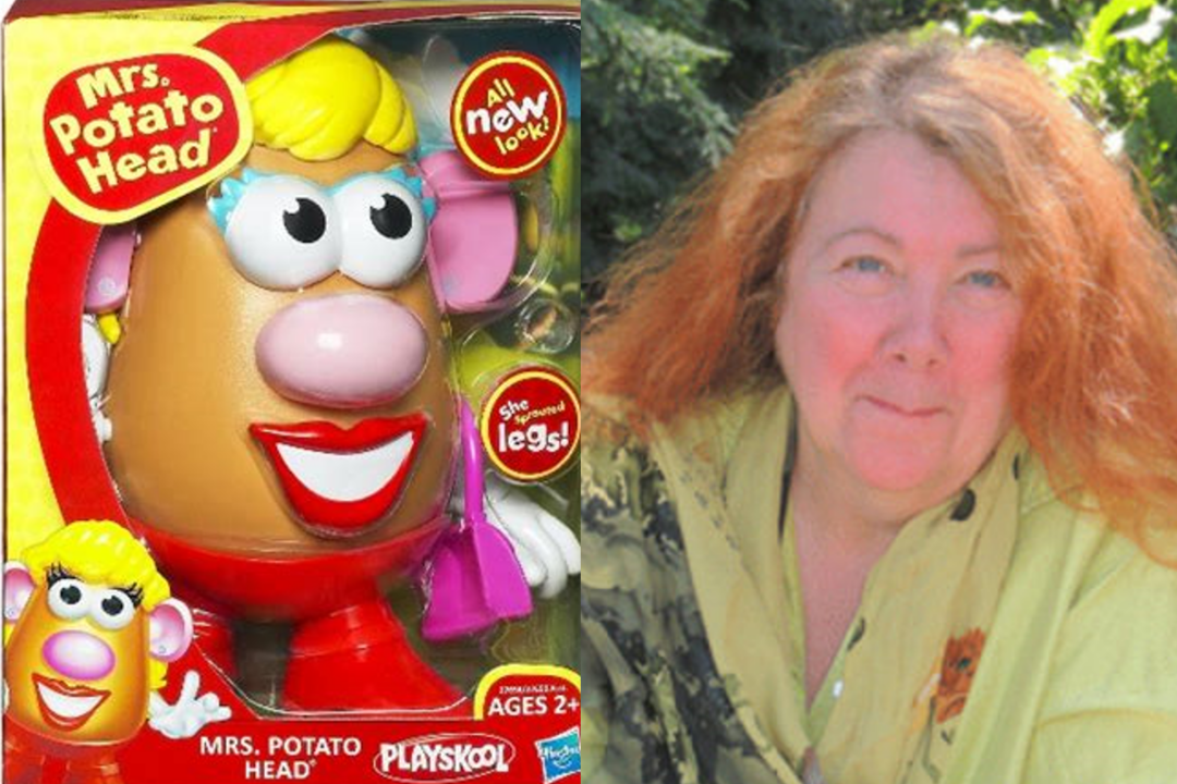 Mrs Potato head and Jan Schmidt