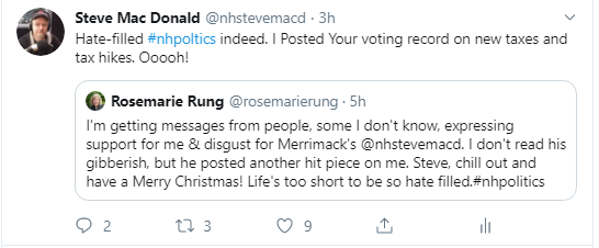 Rung Twitter my gibberish