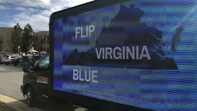 Flip Virginia BLue