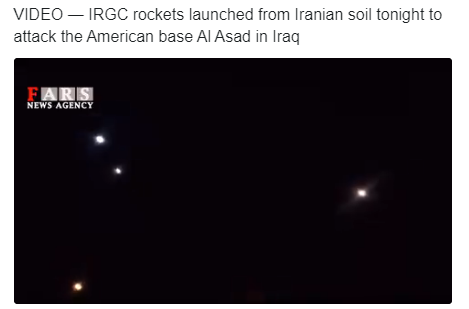 Iran rockets