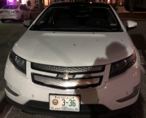 Jan Schmidt car in handicap parking 1