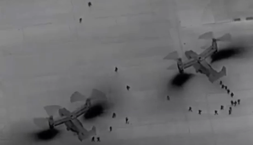 Marines land in Iraq to defend US Embassay