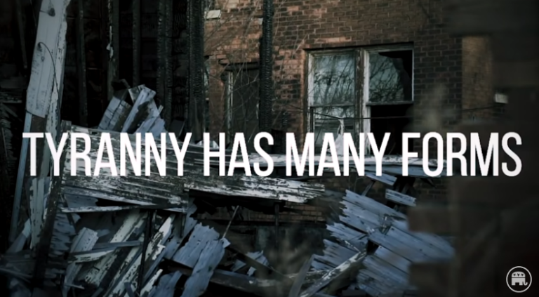 RNC video Power Screen grab Tyranny has many forms