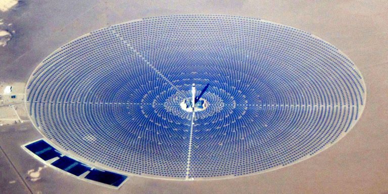 Crescent Dune Solar Plang