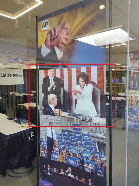 AP and Pelosi's SOTUS clap 2