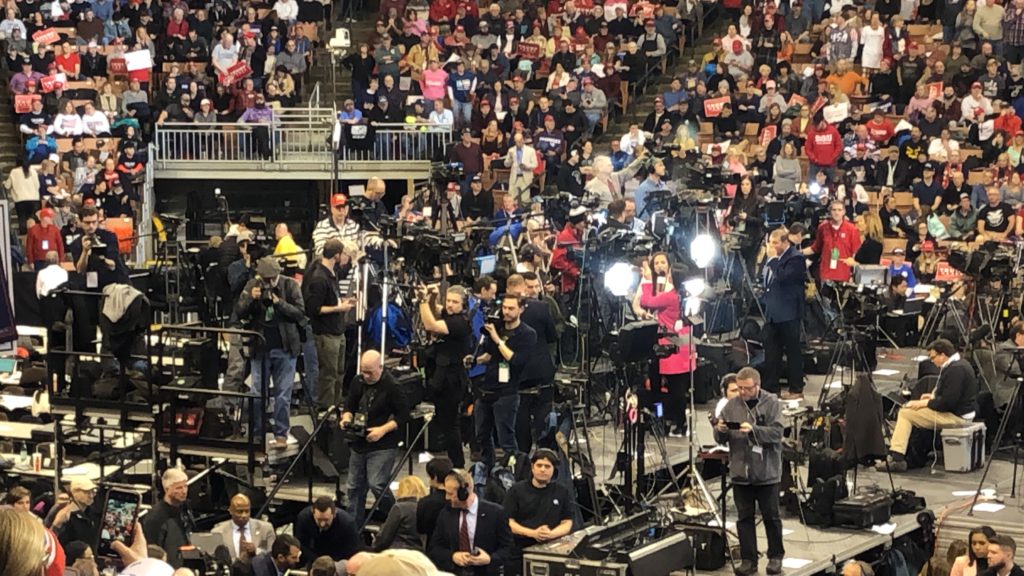 Where's Skip - Manchester Trump Rally