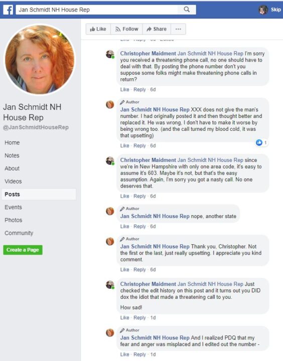 Jan Schmidt doxxing someone Part 4