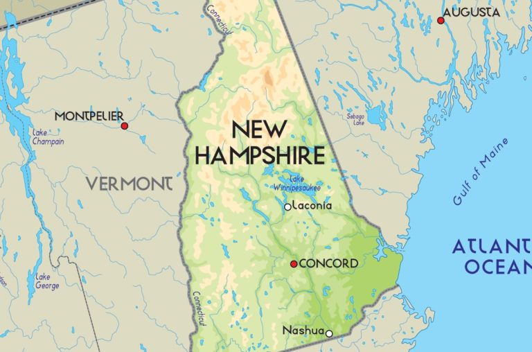 NH VT Map
