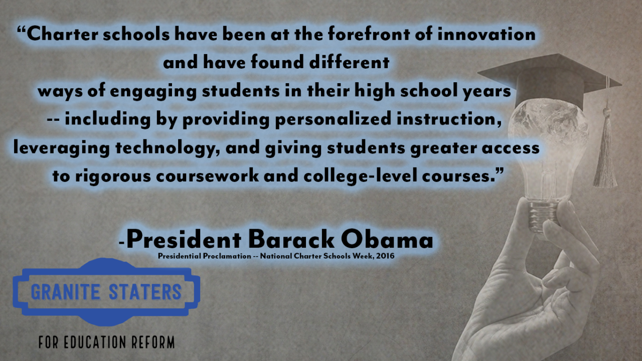 Obama Supported Charter Schools