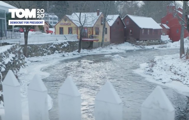 Merrimack Steyer Ad Shot in New Boston