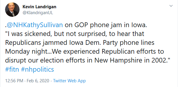 Sullivan Iowa Blame Republicans