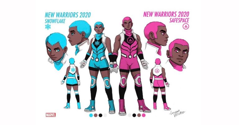 Snowflake and Safe Space Marvel