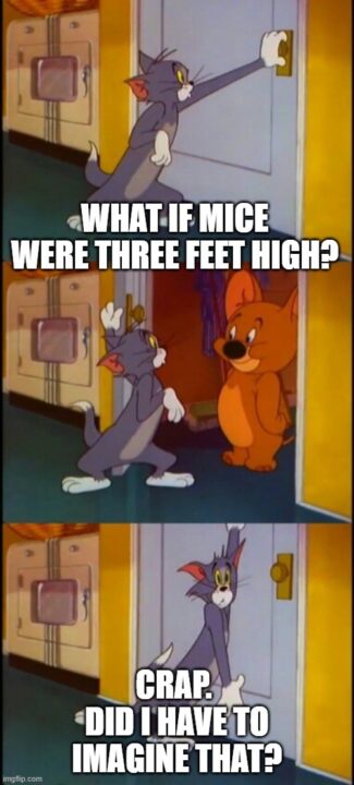 What if mice full size