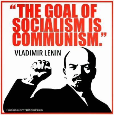 The goal of socialism is communism