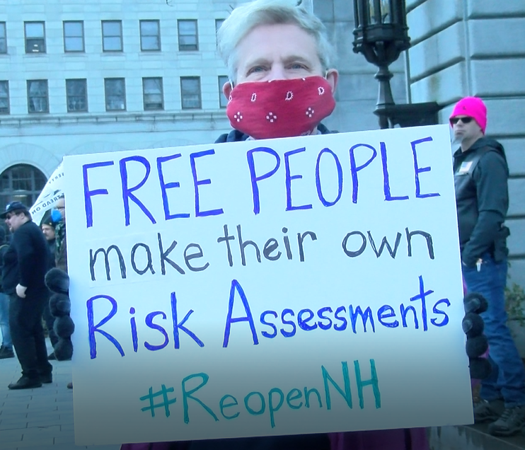 ReOpenNH - Free People make their own Risk Assessments