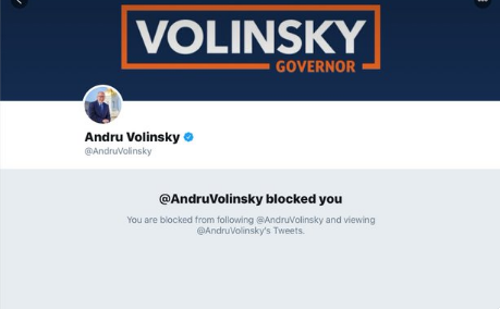 Andru Volinsky Blocked You ON Twitter