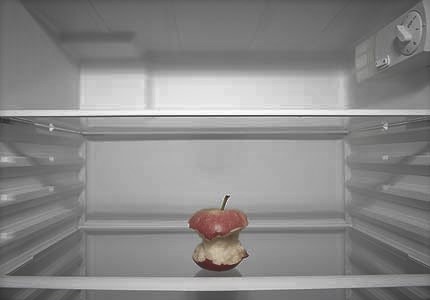 Empty Fridge Apple edited