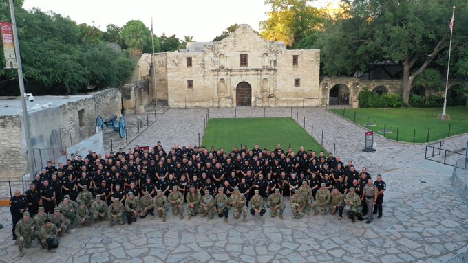 Texas prepared to protect the alamo