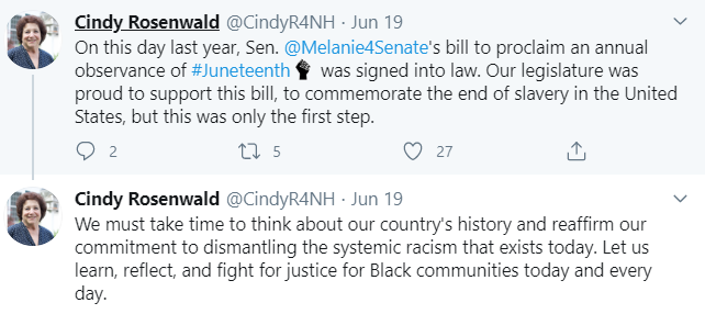 Cindy Rosenwald BLM Lies