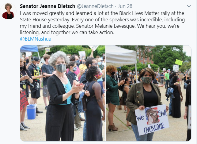 Jeanne Dietsch BLM lies