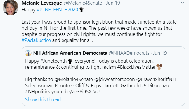 Melanie Levesque BLM Lies