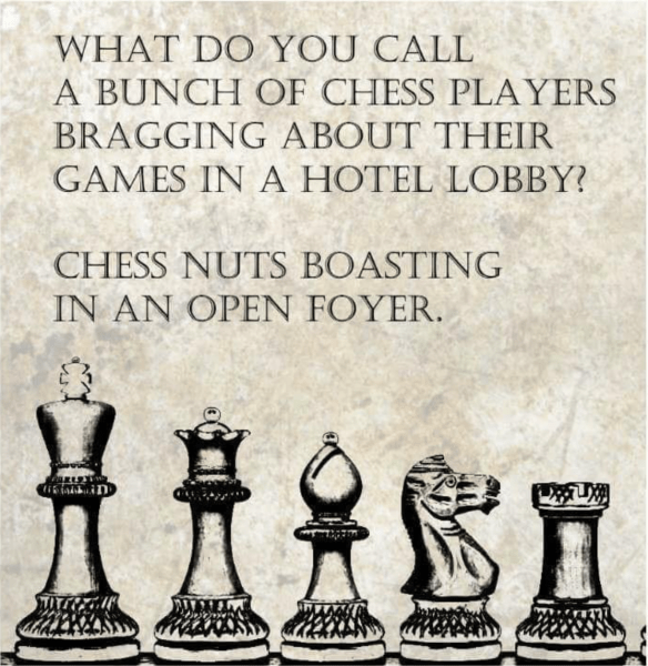 Chess Nuts Boasting in an Open Foyer