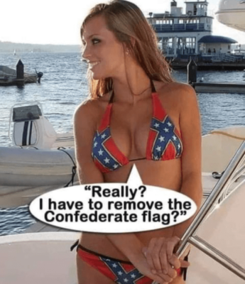 Confederate Flag bikini