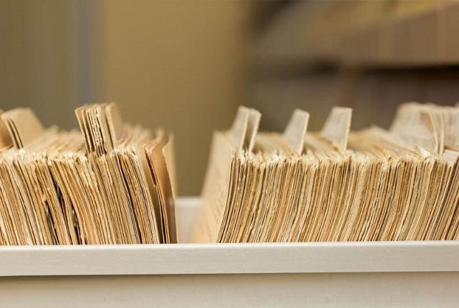 Contract file folders